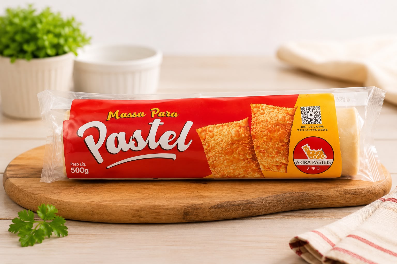 Massa para pastel Akira Pastéis 500g