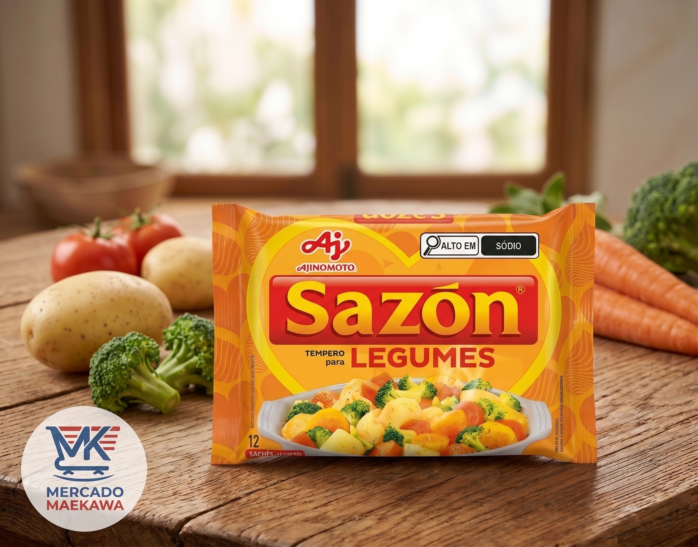 Temperos Sazón - Versões Individuais (Escolha o Sabor)